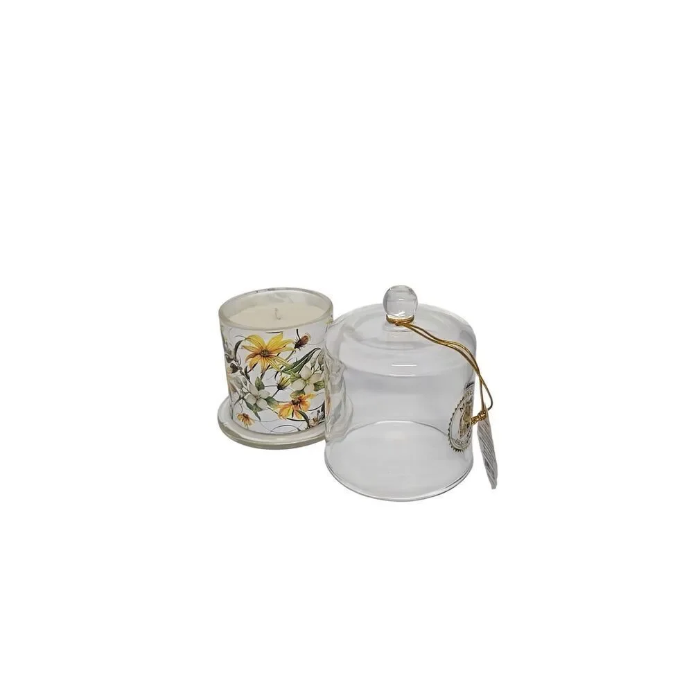 Michel Design Works Bright Daisy Cloche Soy Candle , New with Tags